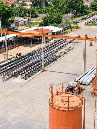 Poste Circular de Concreto em Maceió